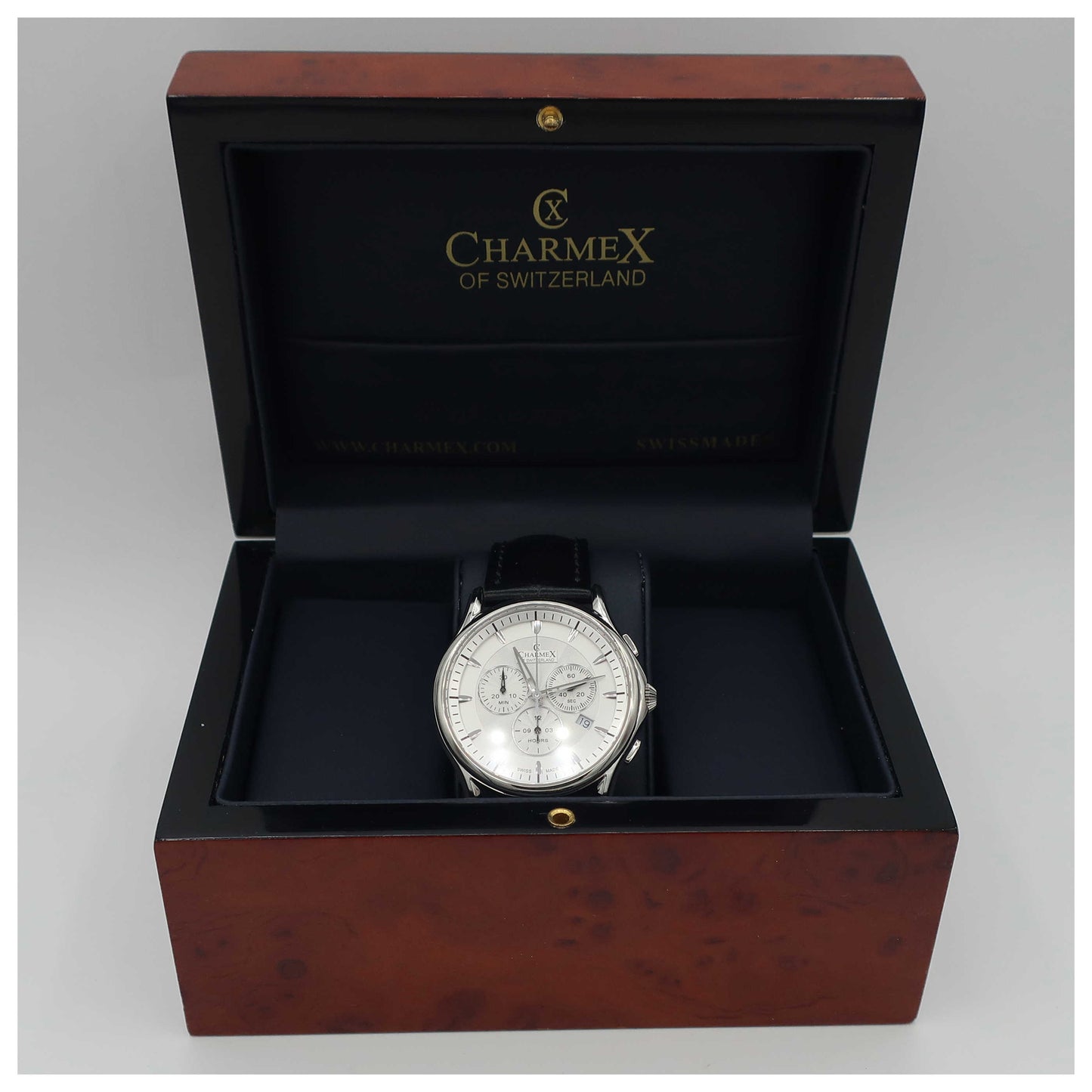 Charmex Silverstone Men's Swiss Quartz (Battery-Powered) Watch 2680-SD - Image #6