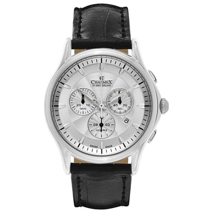 Front view of Charmex Silverstone Men's Swiss Quartz (Battery-Powered) Watch 2680