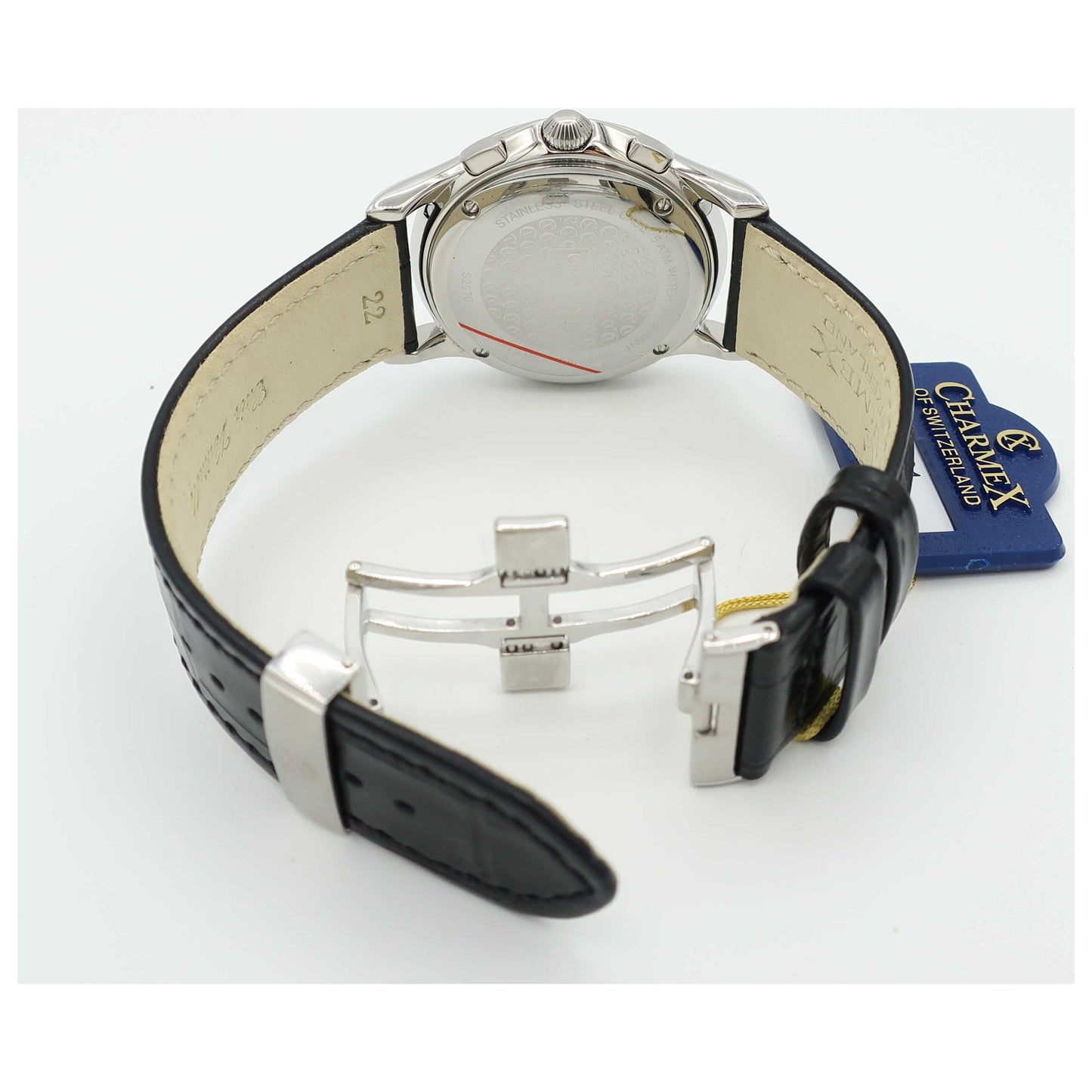 Charmex Silverstone Men's Swiss Quartz (Battery-Powered) Watch 2681-SD - Image #7