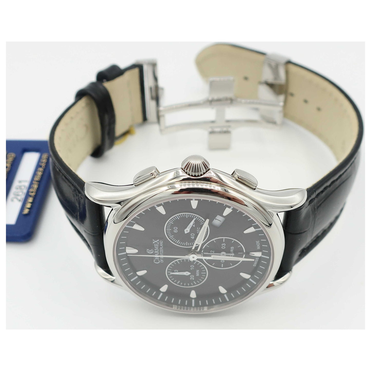 Charmex Silverstone Men's Swiss Quartz (Battery-Powered) Watch 2681-SD - Image #8