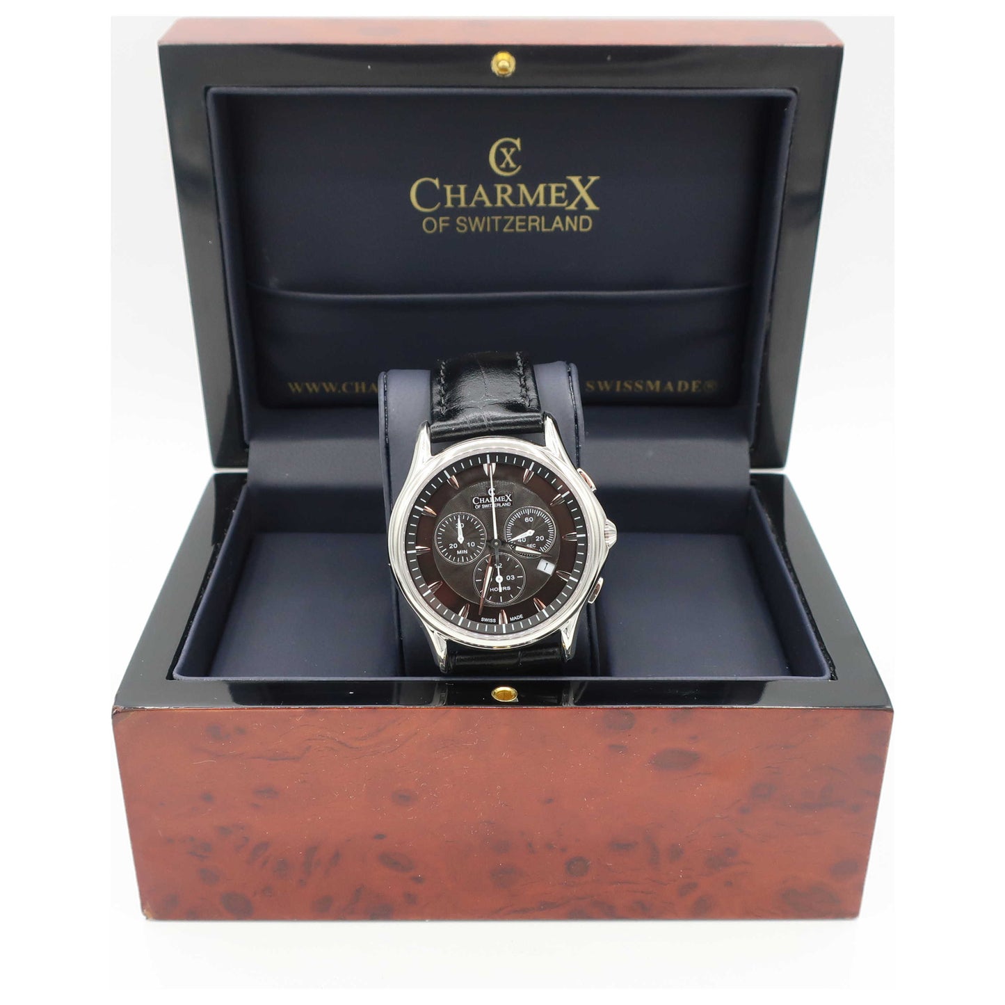 Charmex Silverstone Men's Swiss Quartz (Battery-Powered) Watch 2681-SD - Image #6