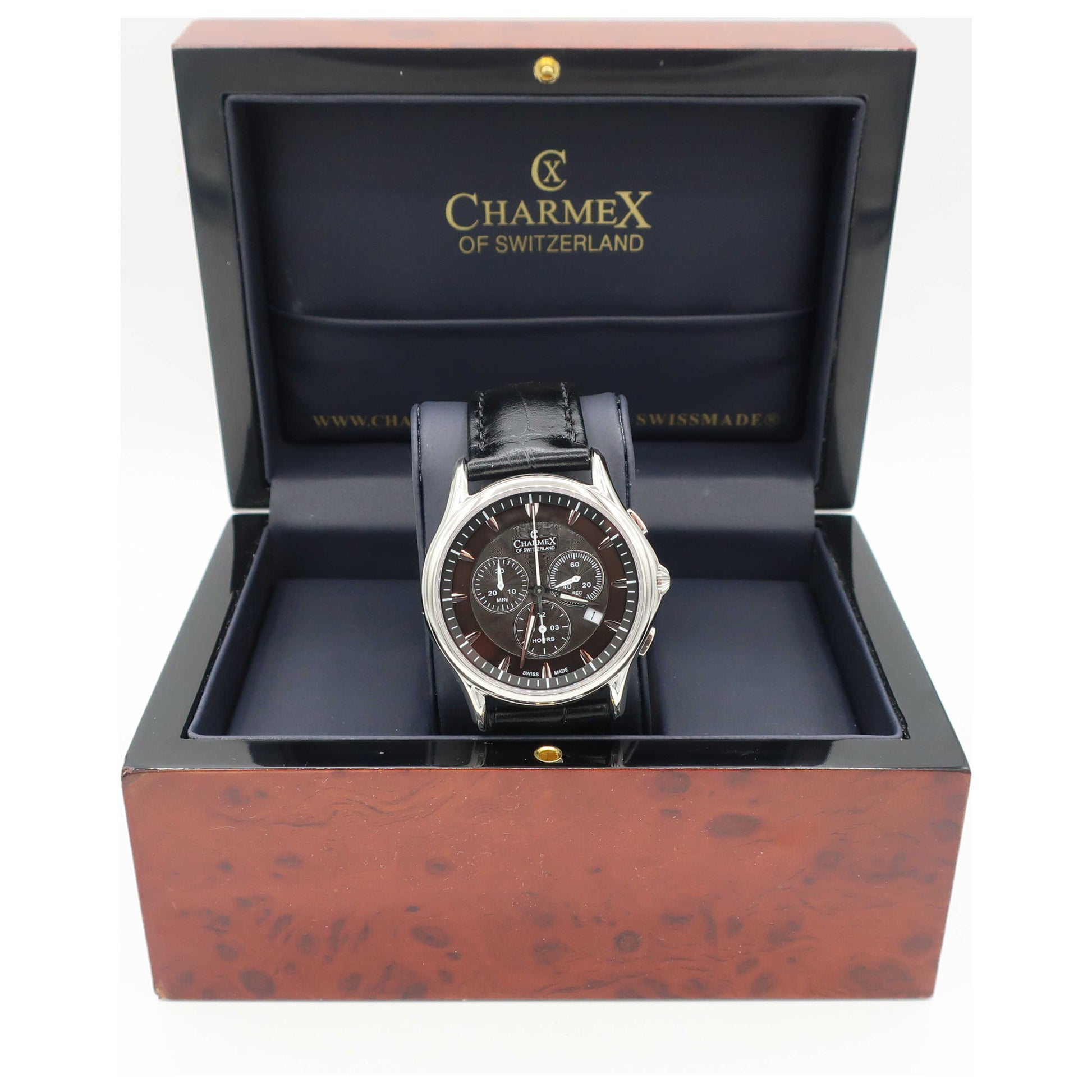 Charmex Silverstone Men's Swiss Quartz (Battery-Powered) Watch 2681-SD - Image #6