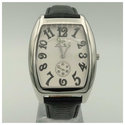 Front view of Lucien Piccard Delancy Men's Watch 26821BK-PO