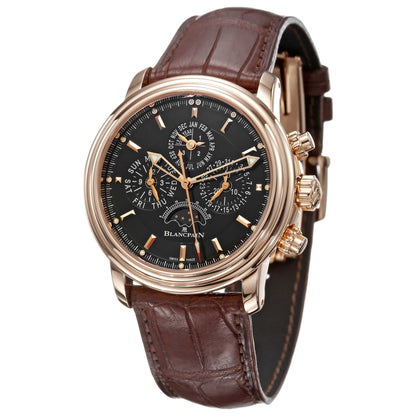 Front view of Blancpain Leman Men's Automatic Watch 2685F-3630-53B