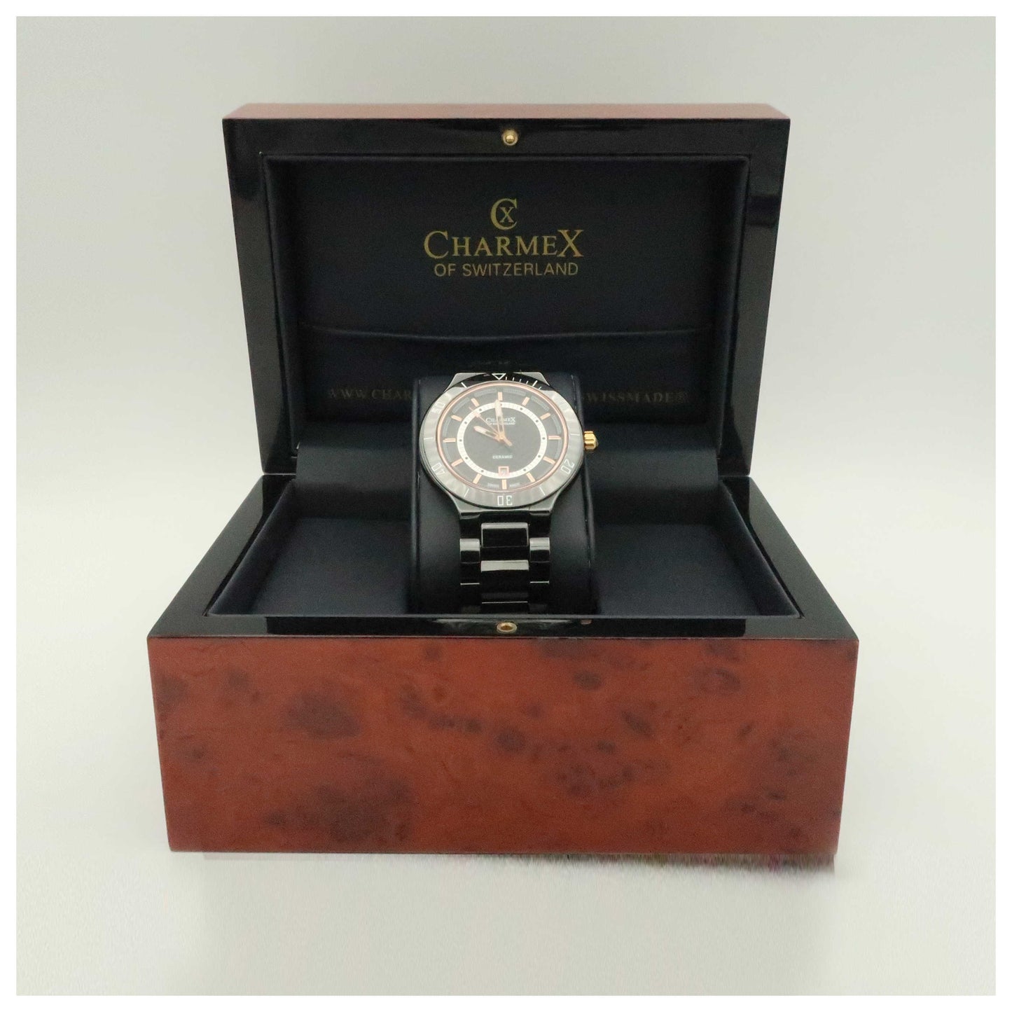 Charmex San Remo Men's Swiss Quartz (Battery-Powered) Watch 2691-PO - Image #6