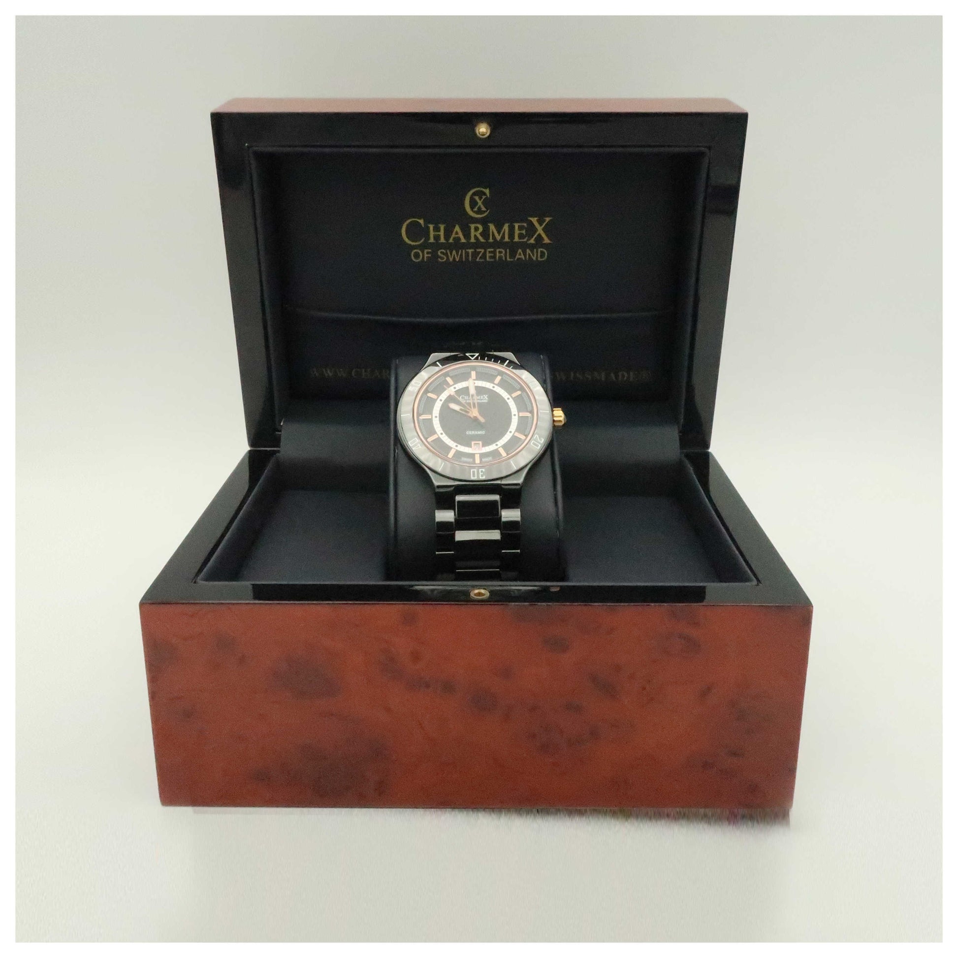 Charmex San Remo Men's Swiss Quartz (Battery-Powered) Watch 2691-PO - Image #6