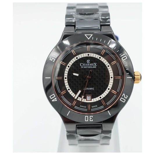 Front view of Charmex San Remo Men's Swiss Quartz (Battery-Powered) Watch 2691-SD