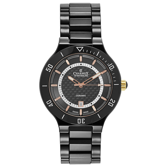 Front view of Charmex San Remo Men's Swiss Quartz (Battery-Powered) Watch 2691