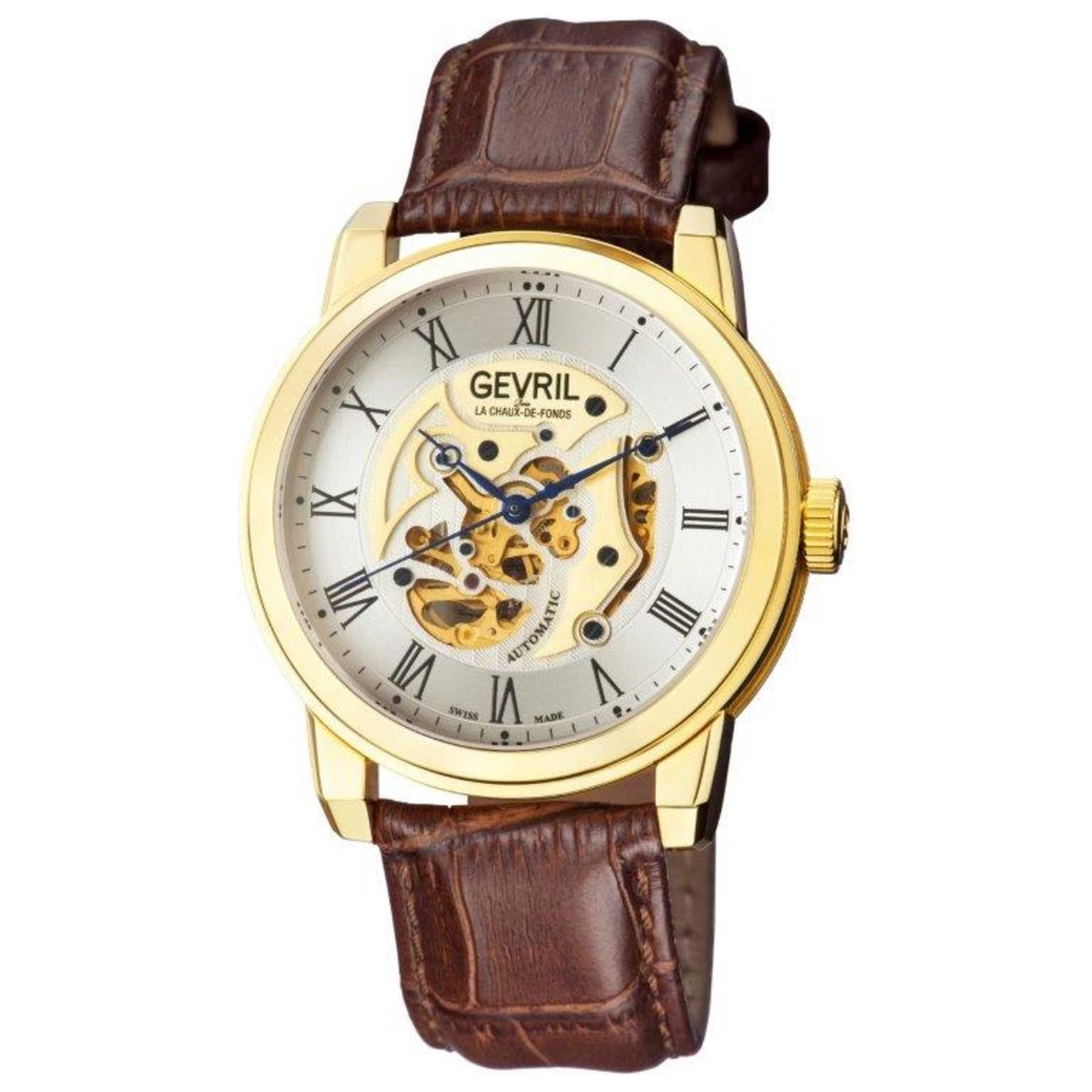 Front view of Gevril Vanderbilt Men's Automatic Watch 2695