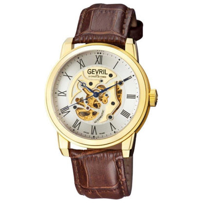 Front view of Gevril Vanderbilt Men's Automatic Watch 2695