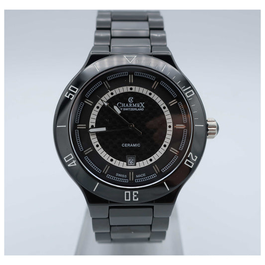 Front view of Charmex San Remo Men's Swiss Quartz (Battery-Powered) Watch 2696-SD