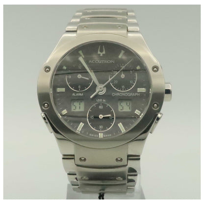 Front view of Bulova Accutron Breckenridge Men's Watch 26B29-PO