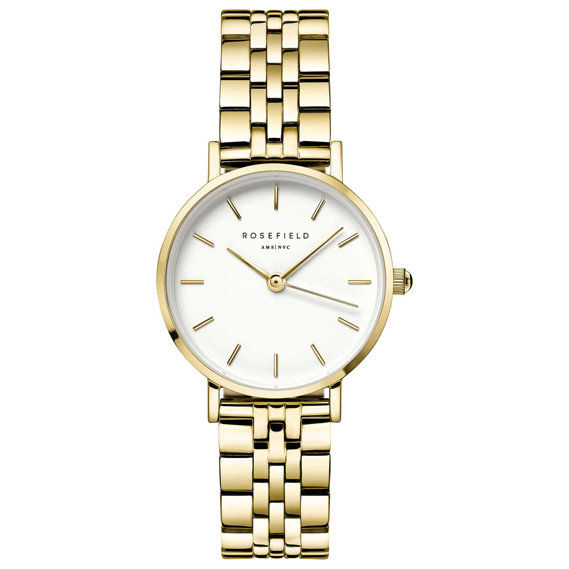 Front view of Rosefield Small Edit Women's Quartz Watch 26WSG-267