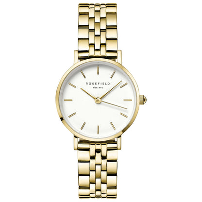 Front view of Rosefield Small Edit Women's Quartz Watch 26WSG-267