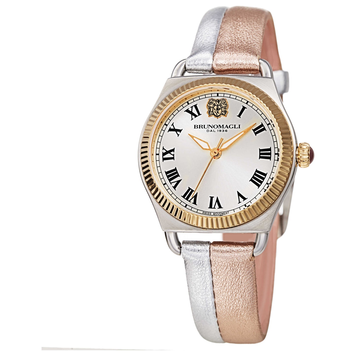Front view of Bruno Magli Lucia Women's Quartz Watch 27.191341.SS
