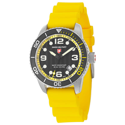 Front view of Swiss Military Marlin Men's Swiss Quartz (Battery-Powered) Watch 27041