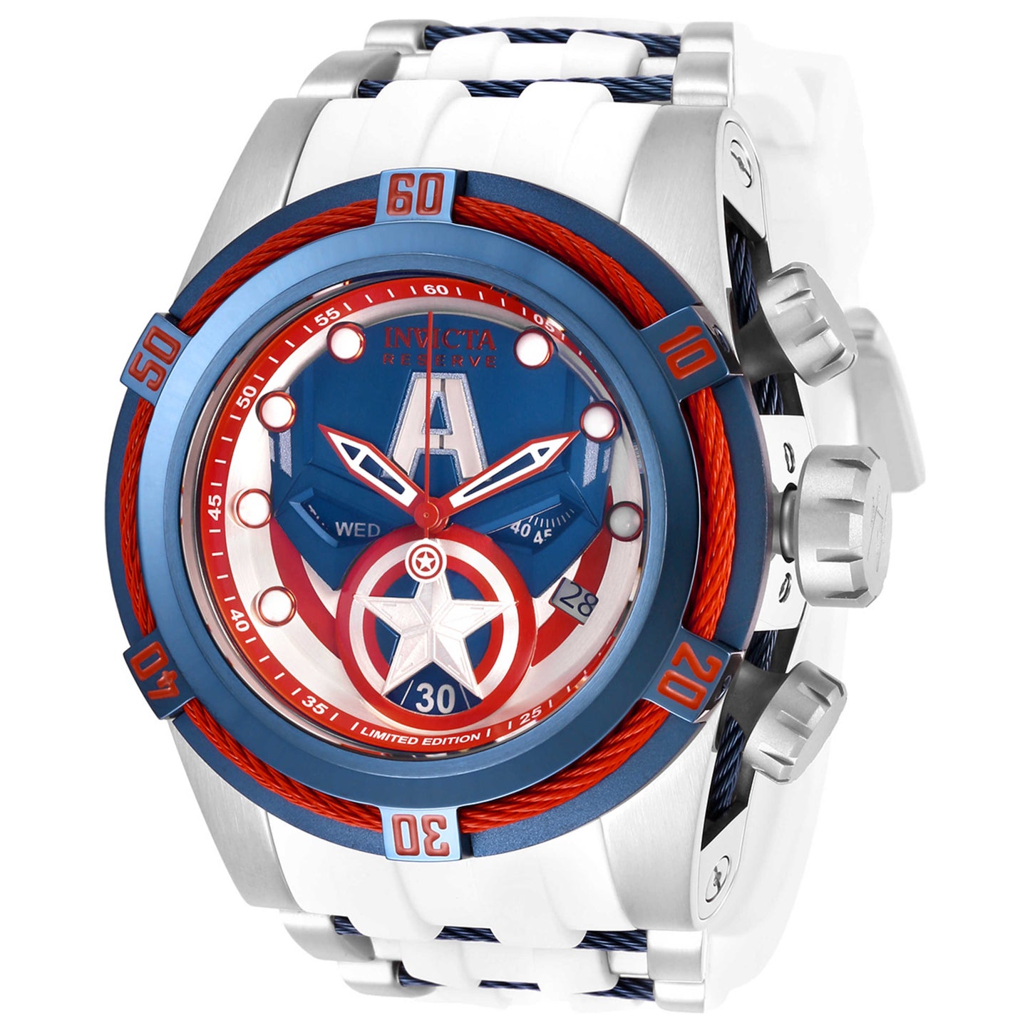 Front view of Invicta Marvel Men's Quartz Watch 27046