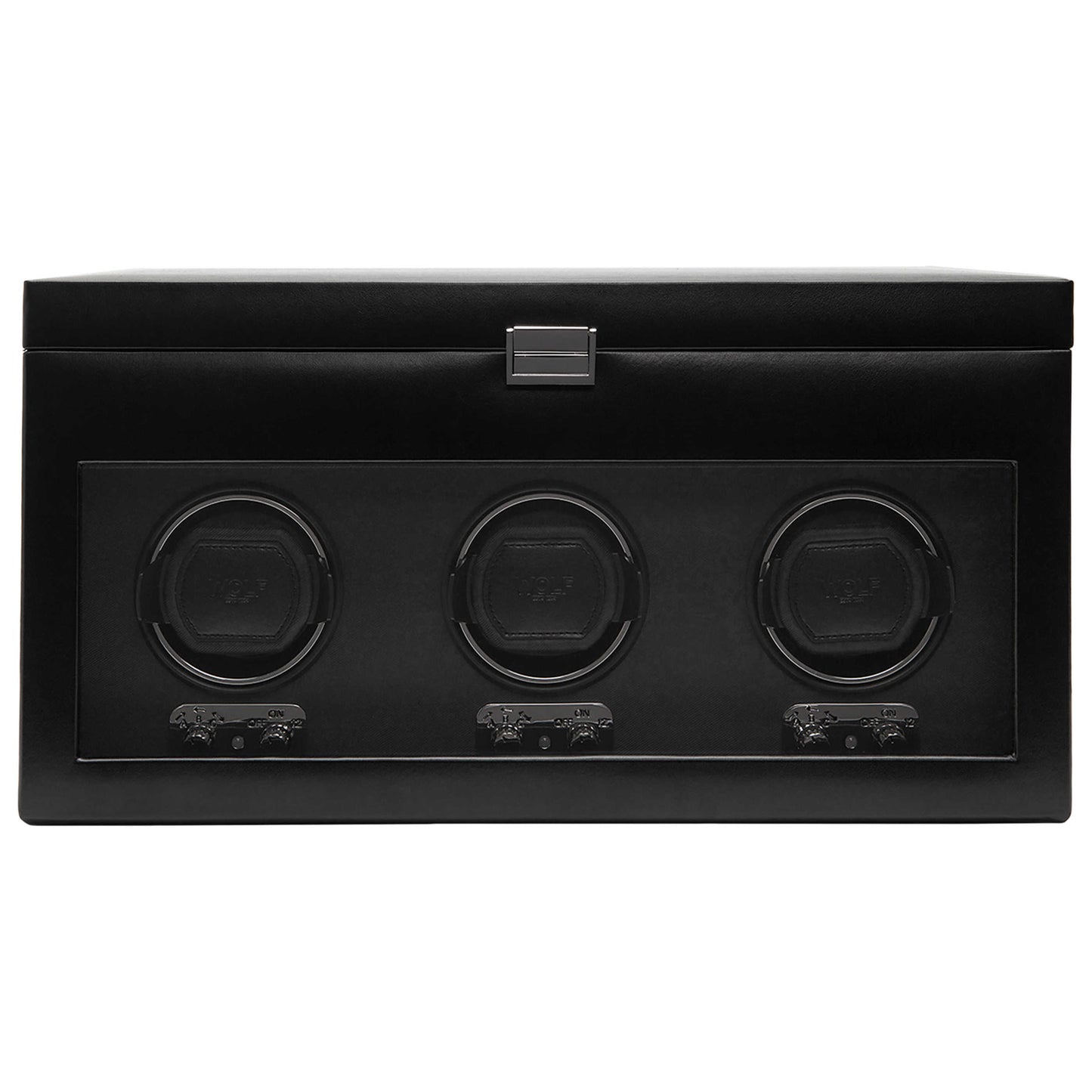Front view of Wolf Heritage Watch Winder 270502