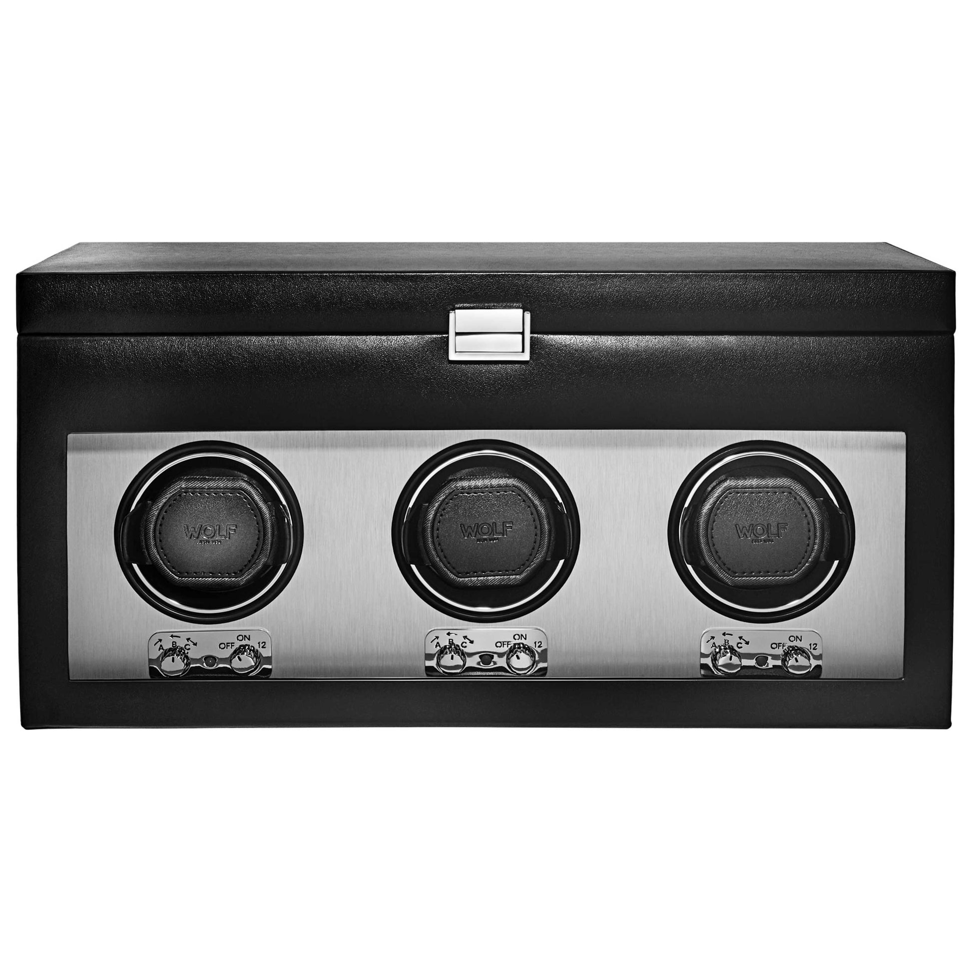 Front view of Wolf Heritage Watch Winder 270503