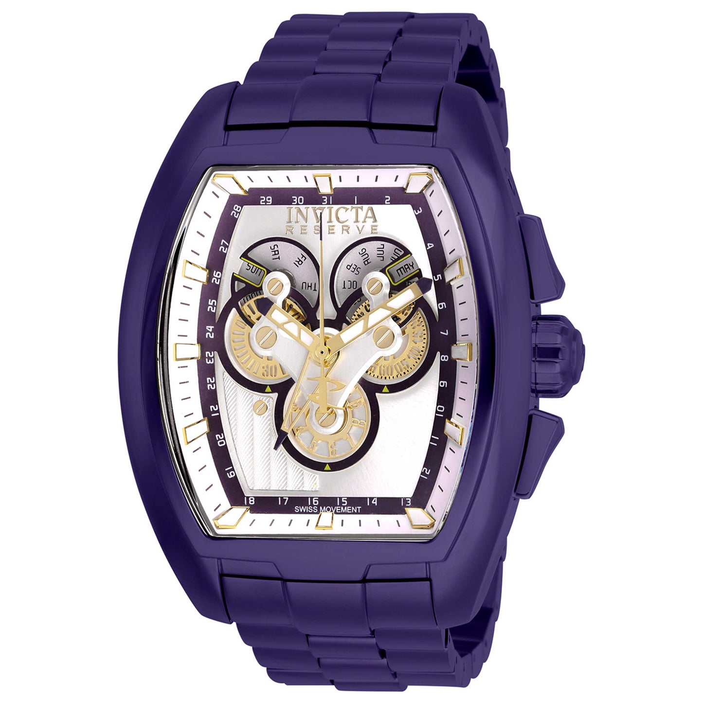 Front view of Invicta Reserve Men's Quartz Watch 27057