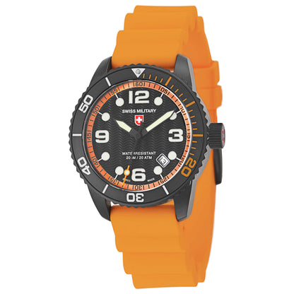 Front view of Swiss Military Marlin Men's Swiss Quartz (Battery-Powered) Watch 2708