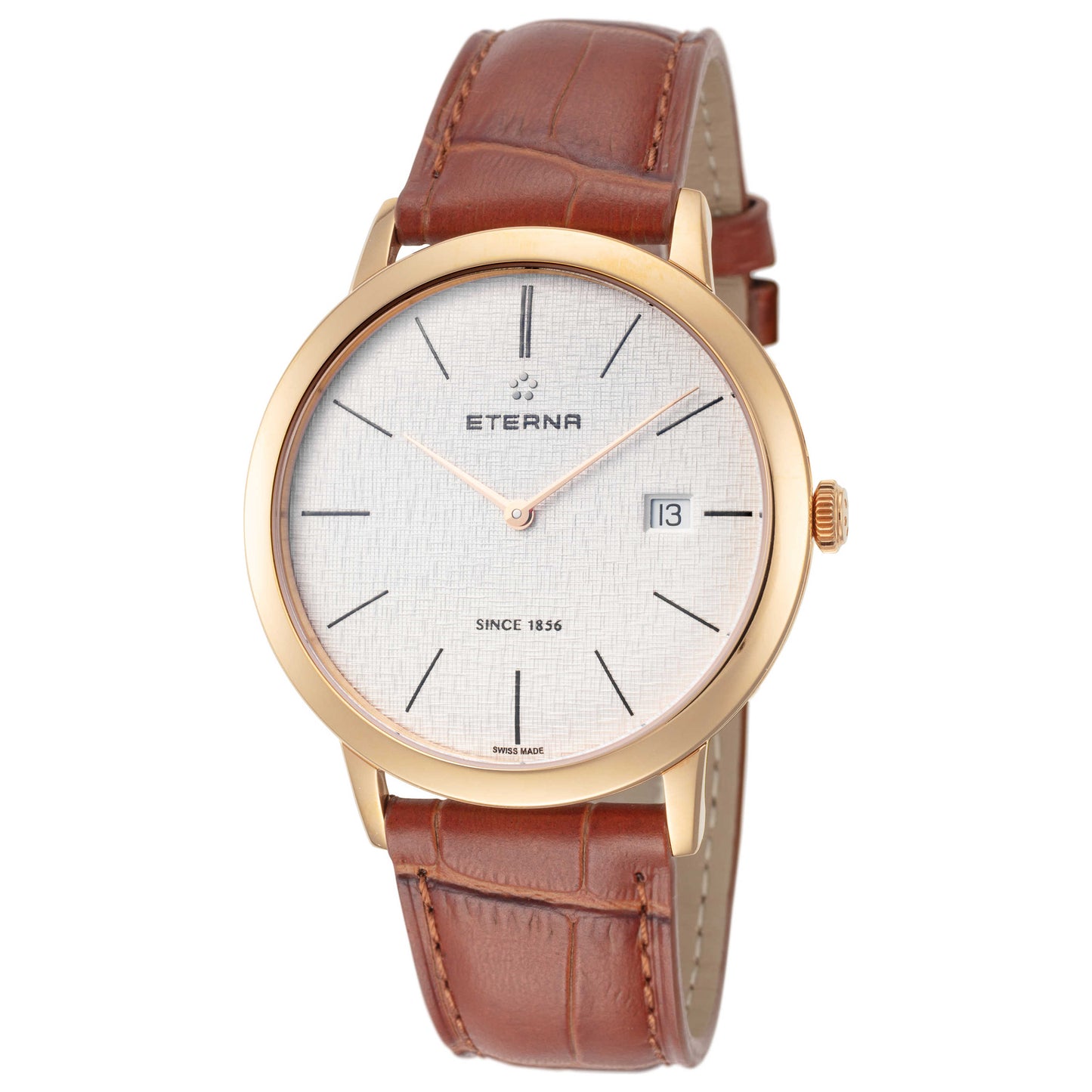 Front view of Eterna Eternity Men's Quartz Watch 2710-56-10-1391