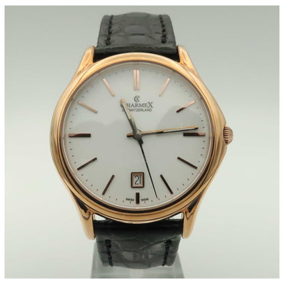 Front view of Charmex Madison Avenue Men's Swiss Quartz (Battery-Powered) Watch 2710-SD