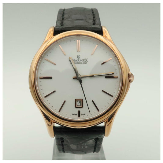 Front view of Charmex Madison Avenue Men's Swiss Quartz (Battery-Powered) Watch 2710-SD