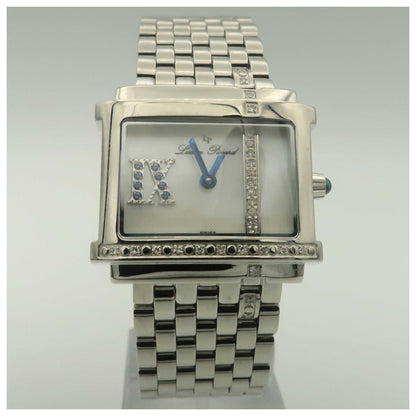Front view of Lucien Piccard Virtue Women's Swiss Quartz (Battery-Powered) Watch 27100MP-PO