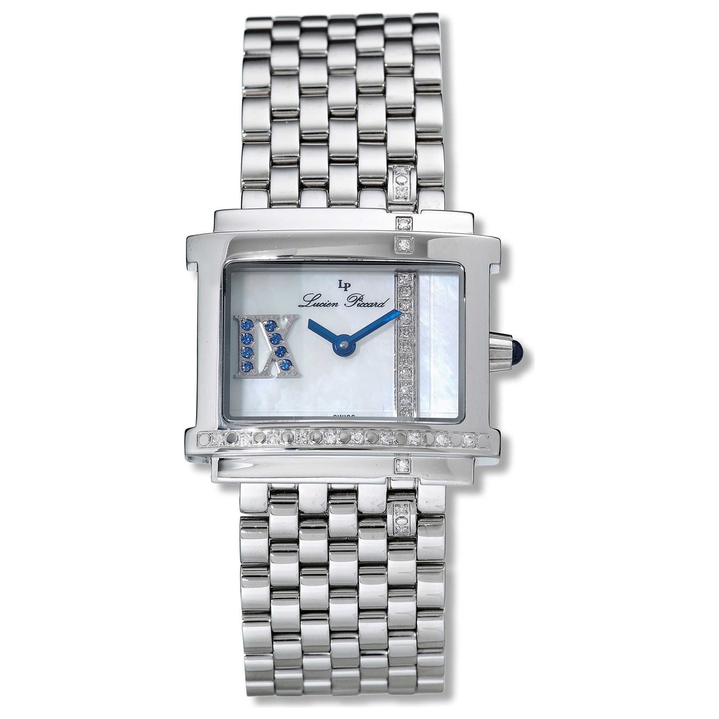 Front view of Lucien Piccard Virtue Women's Swiss Quartz (Battery-Powered) Watch 27100MP