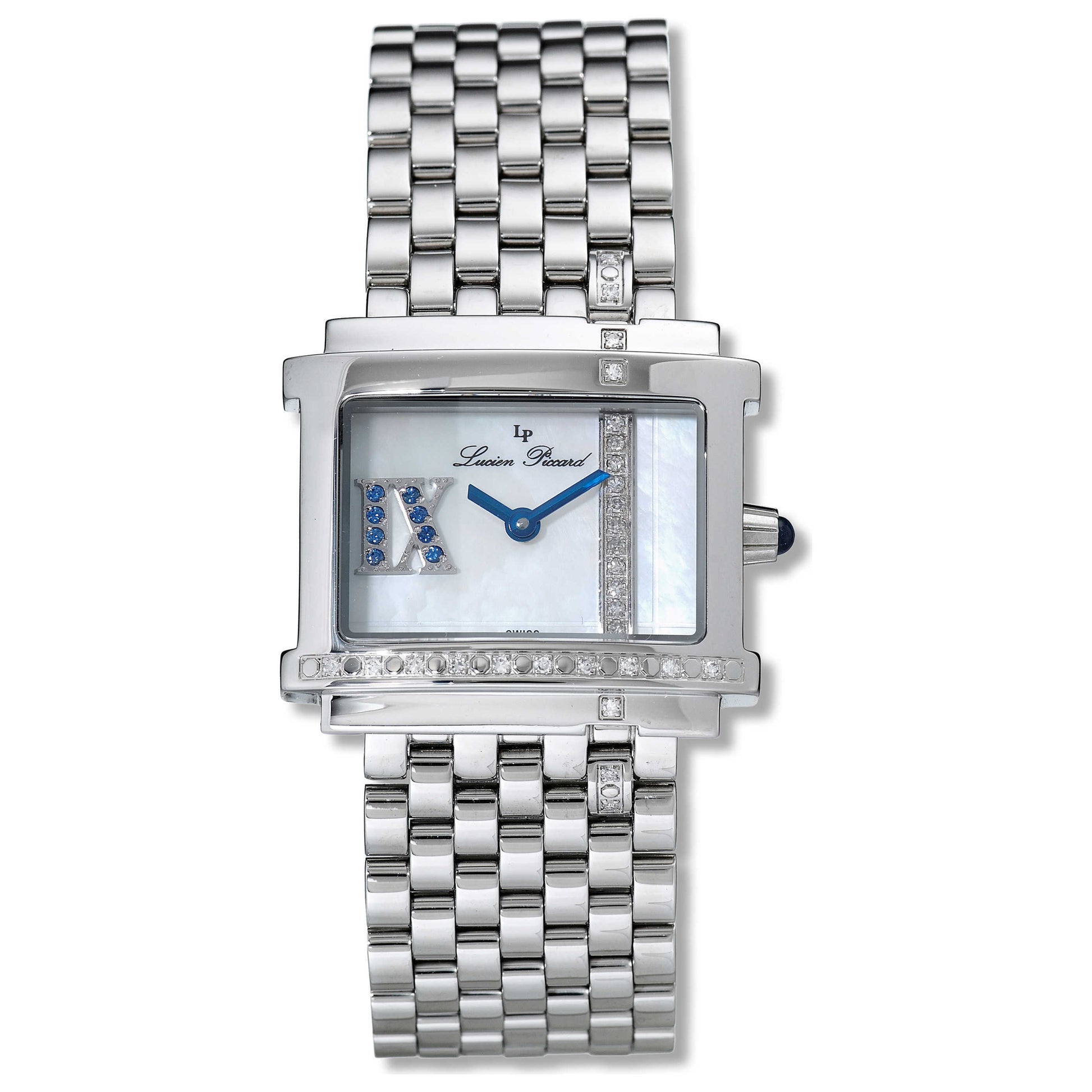 Front view of Lucien Piccard Virtue Women's Swiss Quartz (Battery-Powered) Watch 27100MP