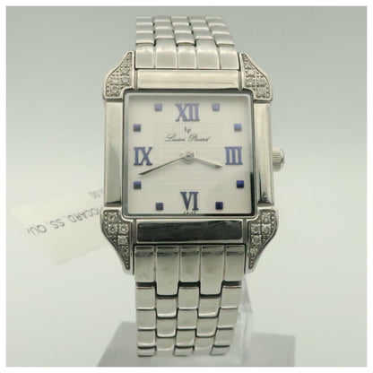 Front view of Lucien Piccard Virtue Women's Swiss Quartz (Battery-Powered) Watch 27102WH-PO