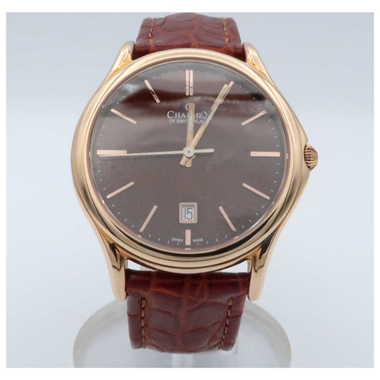 Front view of Charmex Madison Avenue Men's Swiss Quartz (Battery-Powered) Watch 2712-SDV