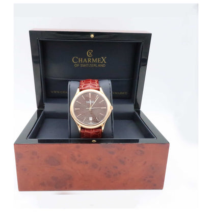 Charmex Madison Avenue Men's Swiss Quartz (Battery-Powered) Watch 2712-SDV - Image #6