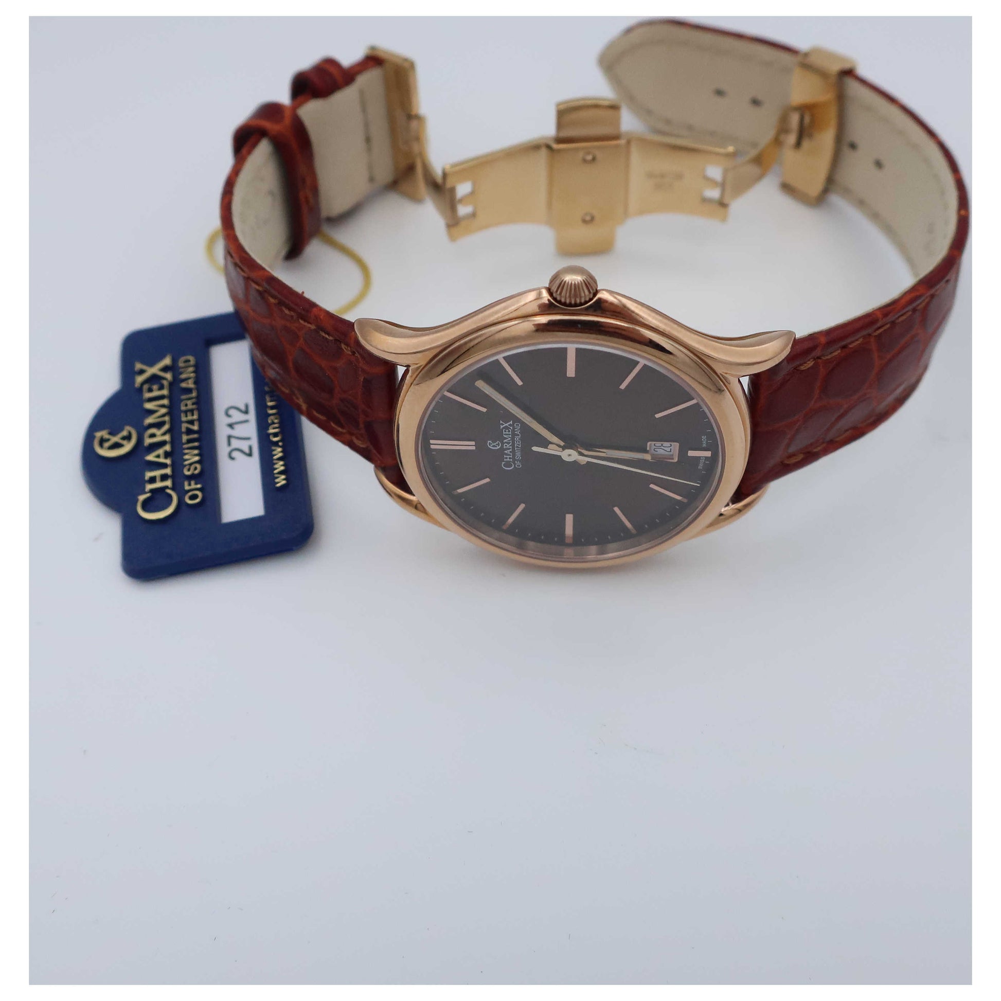 Charmex Madison Avenue Men's Swiss Quartz (Battery-Powered) Watch 2712-SD - Image #8