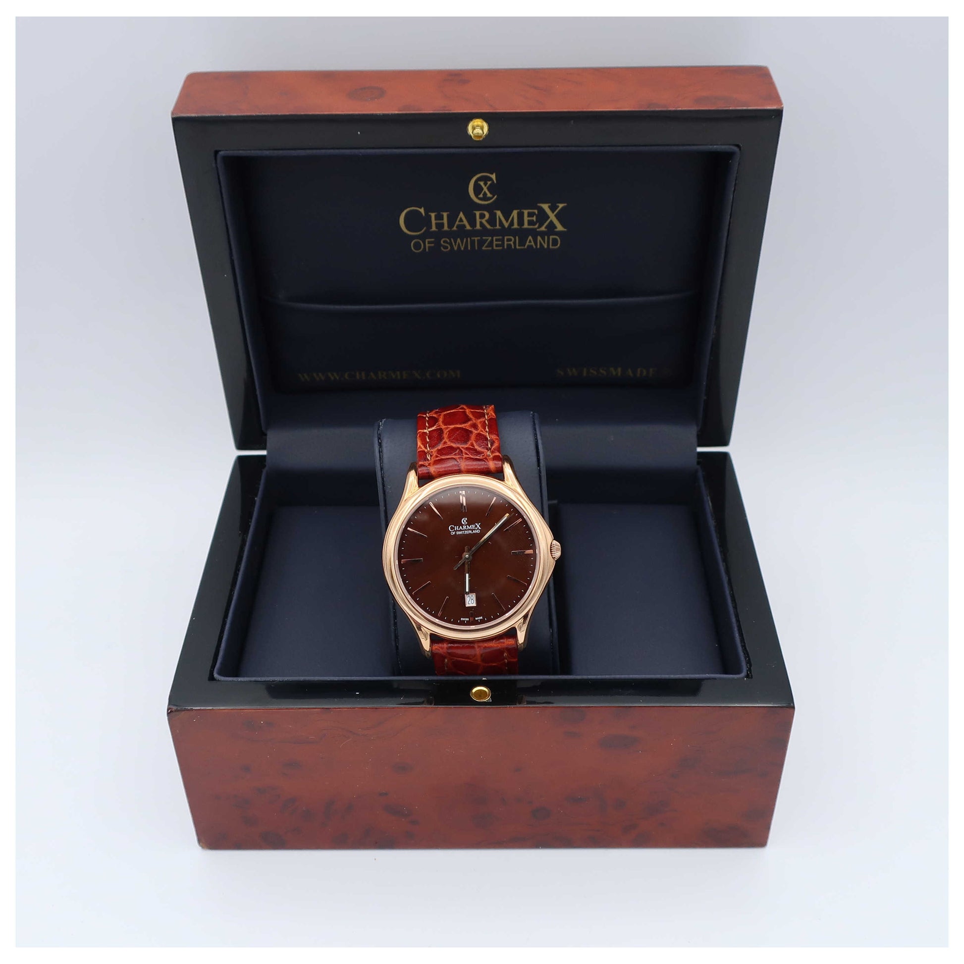 Charmex Madison Avenue Men's Swiss Quartz (Battery-Powered) Watch 2712-SD - Image #6