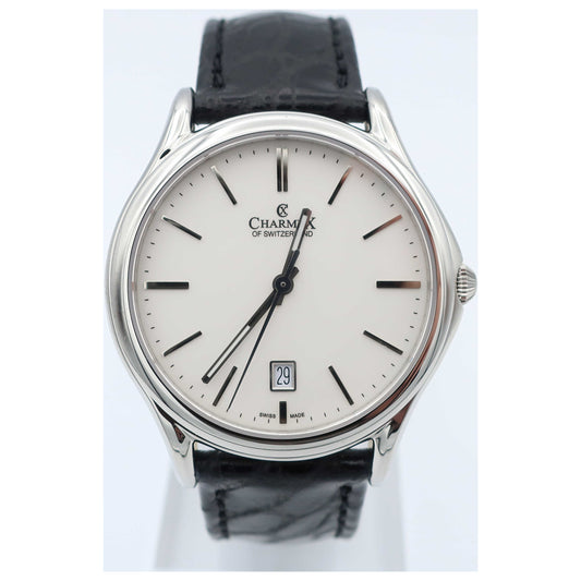 Front view of Charmex Madison Avenue Men's Swiss Quartz (Battery-Powered) Watch 2715-SD