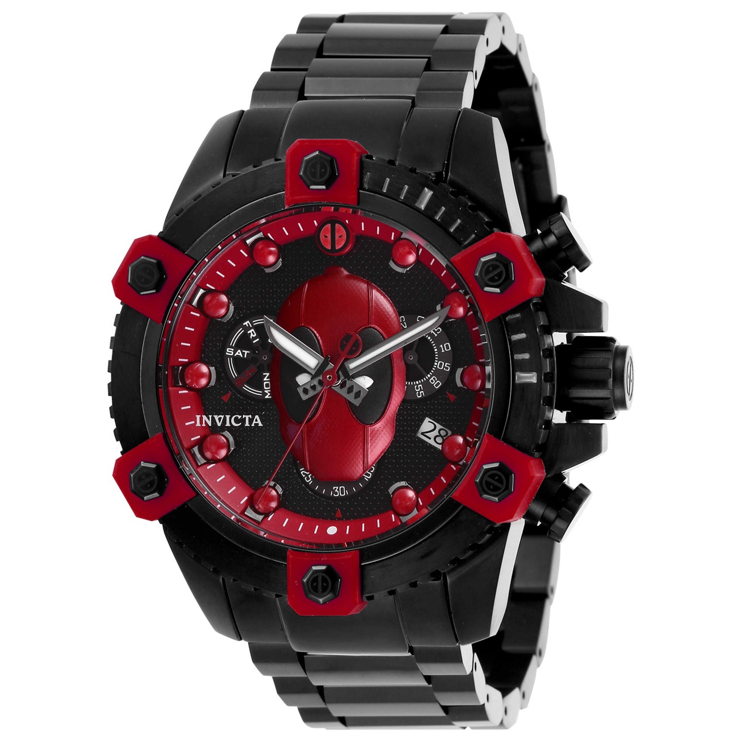 Front view of Invicta Marvel Men's Quartz Watch 27155