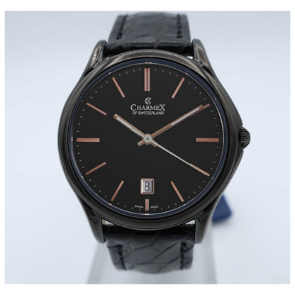 Front view of Charmex Madison Avenue Men's Swiss Quartz (Battery-Powered) Watch 2720-SD