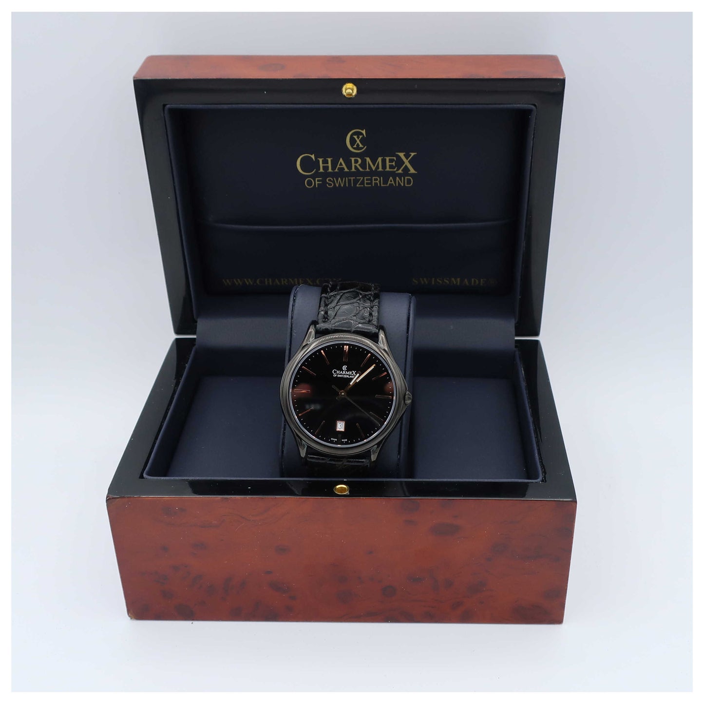 Charmex Madison Avenue Men's Swiss Quartz (Battery-Powered) Watch 2720-SD - Image #6