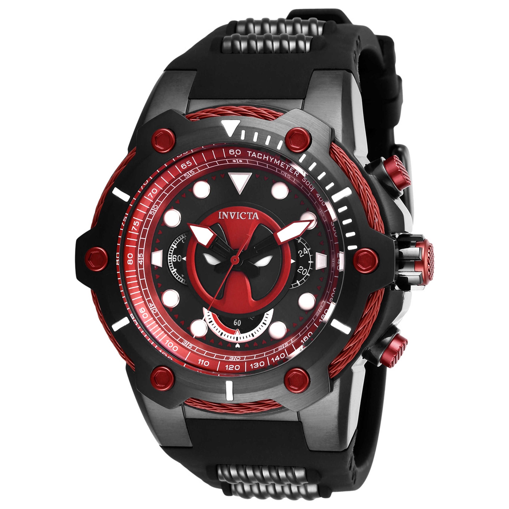 Front view of Invicta Marvel Men's Quartz Watch 27325