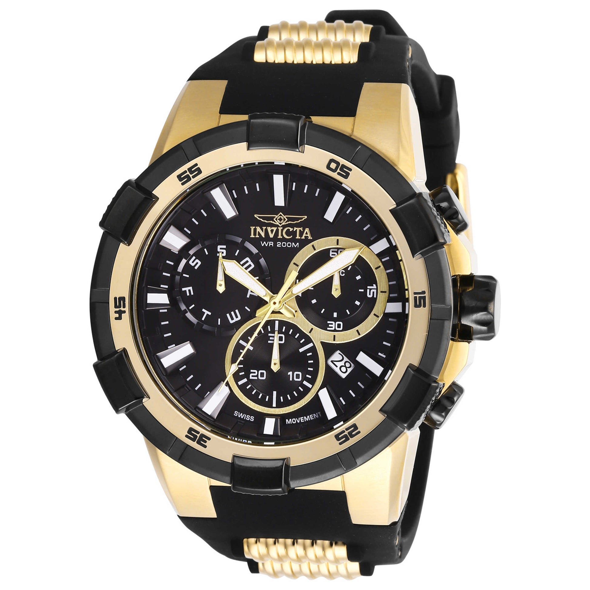 Front view of Invicta Aviator Men's Quartz Watch 27350