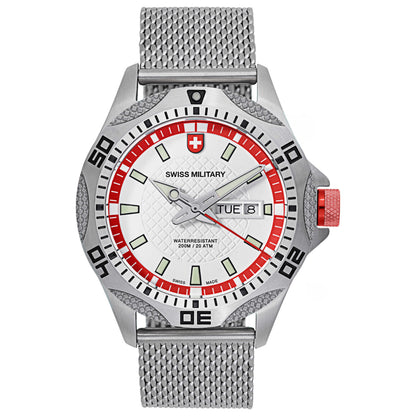 Front view of Swiss Military Tank Men's Swiss Quartz (Battery-Powered) Watch 2735