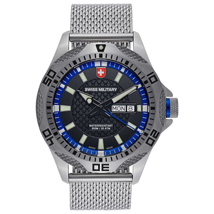 Front view of Swiss Military Tank Men's Swiss Quartz (Battery-Powered) Watch 2737
