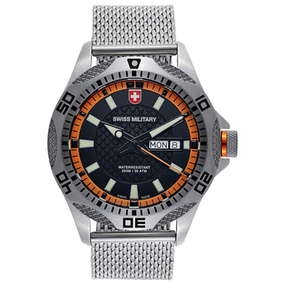 Front view of Swiss Military Tank Men's Swiss Quartz (Battery-Powered) Watch 2738
