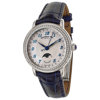 Front view of Raymond Weil Maestro Women's Automatic Watch 2739-LS3-05909