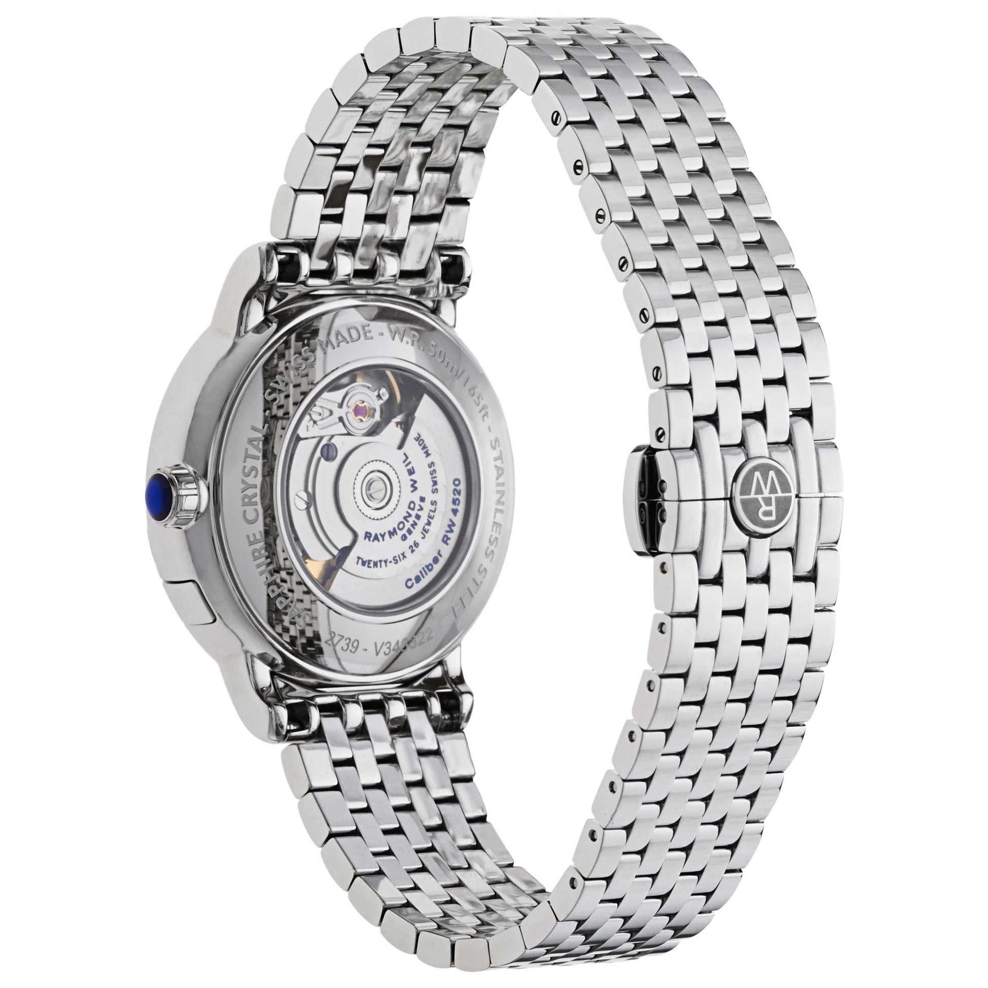 Raymond Weil Maestro Women's Automatic Watch 2739-ST-05909 - Image #2