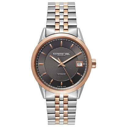 Front view of Raymond Weil Freelancer Men's Automatic Watch 2740-SP5-60021