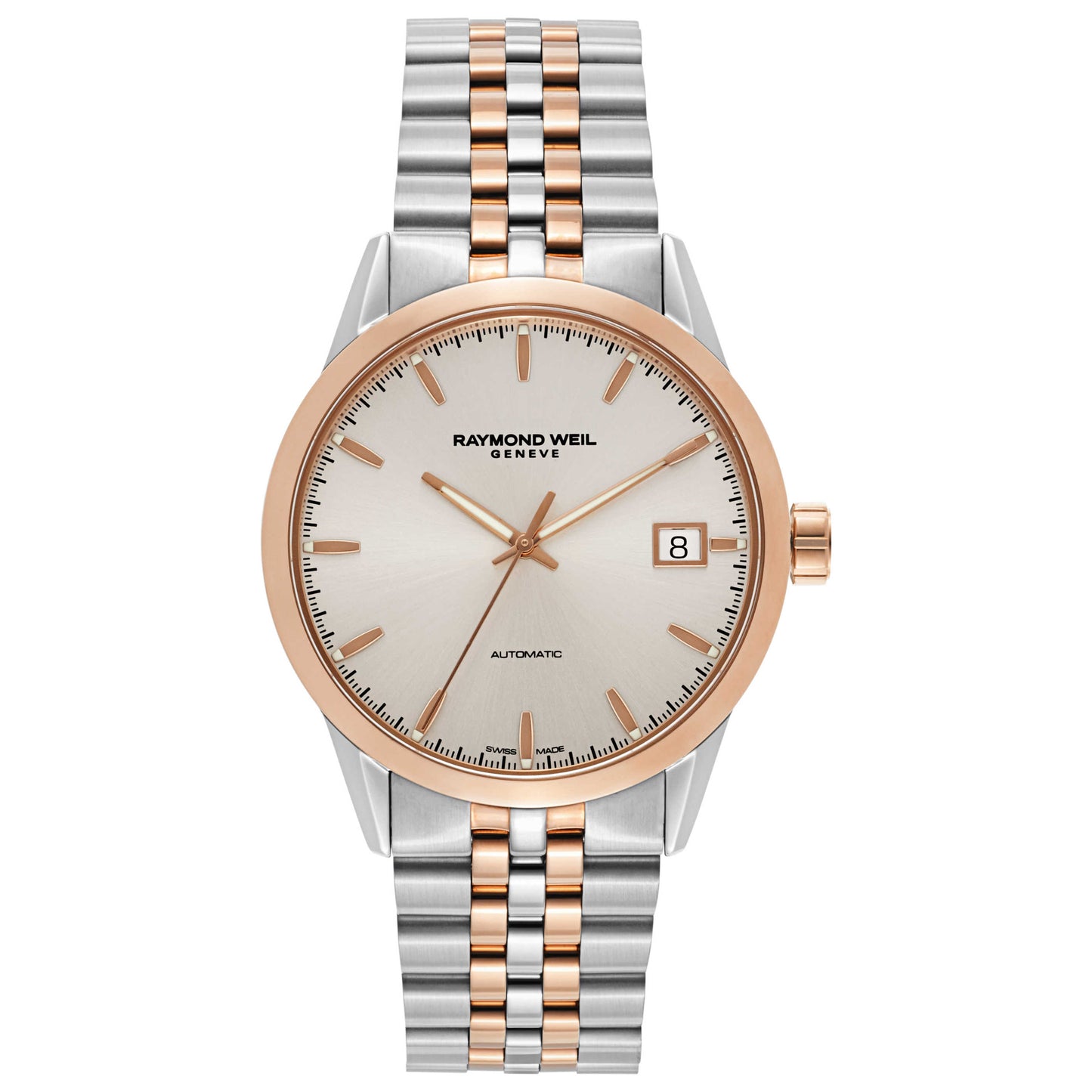 Front view of Raymond Weil Freelancer Men's Automatic Watch 2740-SP5-65011