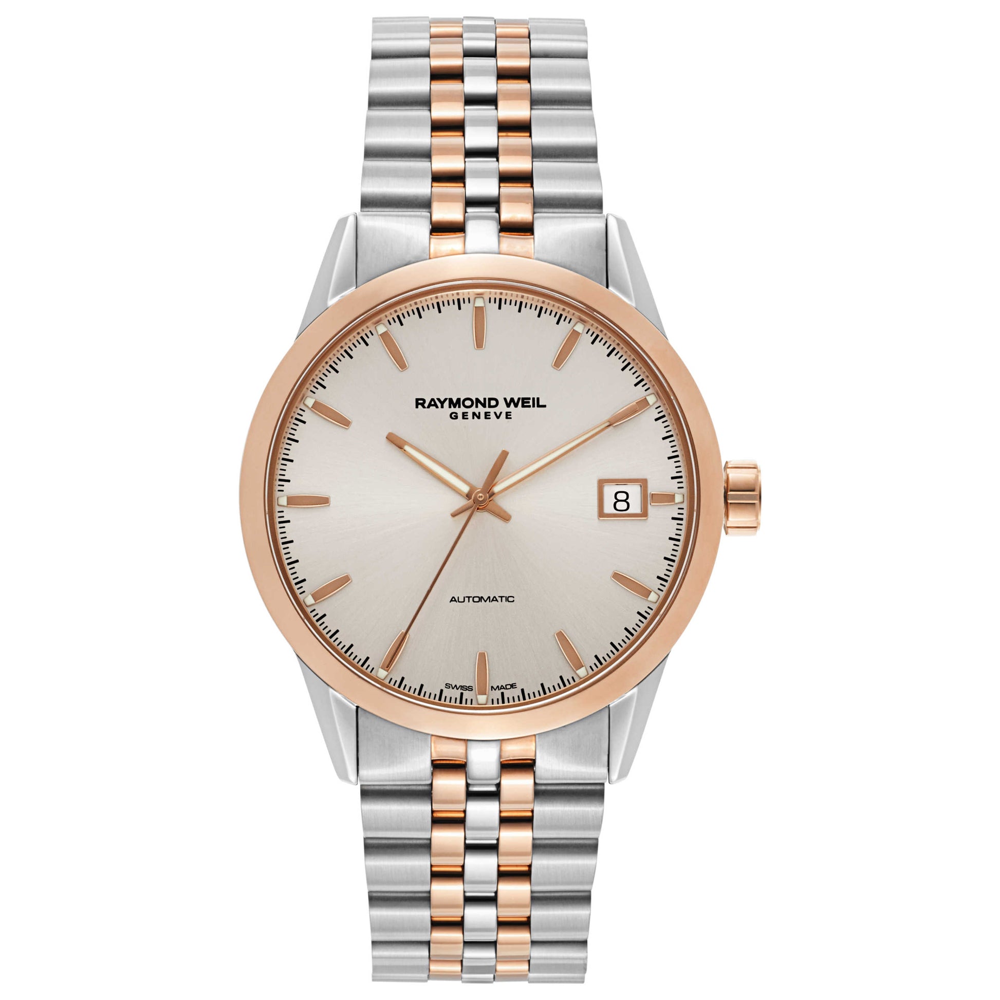 Front view of Raymond Weil Freelancer Men's Automatic Watch 2740-SP5-65011